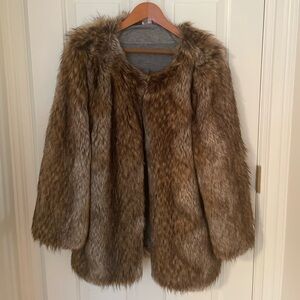 Calypso St. Barth Faux Fur Jacket
